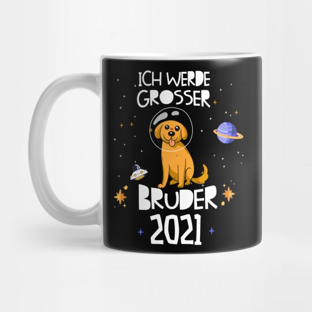 Großer Bruder 2021 Astronauten Hund Planeten by alpmedia